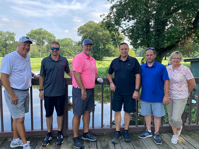 Steve Neuhaus at a golf outing